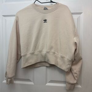 Adidas Cream Women’s Set Sweatshirt and Pants